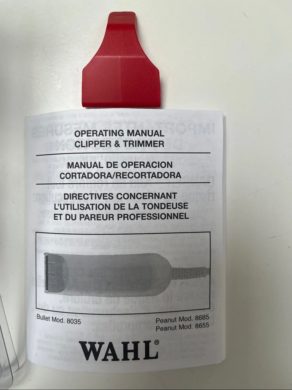 Wahl peanut trimmer